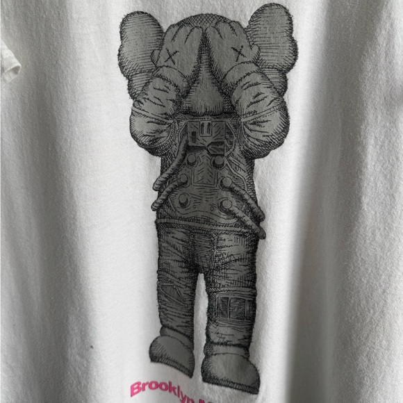 KAWS What Party Brooklyn Space Companion TShirt Size L - Picture 2 of 4